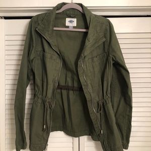 Army Green Jacket in Tall